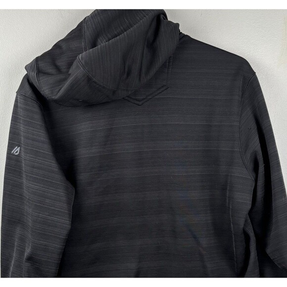 Eddie Bauer Jacket Mens M Black Freeheat Motion Full Zip Hooded Performance - Picture 10 of 12